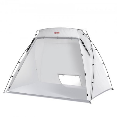 Carpa de Pintura Portátil 305x213x183 cm Cabina de Pintura en Aerosol Plegable Oxford 210D Tienda de Pintura con Película Desechable para Muebles de Gran Tamaño Bricolaje de Estación de Pintura