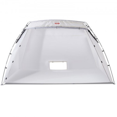 Carpa de Pintura Portátil 305x213x183 cm Cabina de Pintura en Aerosol Plegable Oxford 210D Tienda de Pintura con Película Desechable para Muebles de Gran Tamaño Bricolaje de Estación de Pintura