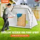 Buy Portable Paint Tent 228x158x158cm Foldable Spray Paint Booth Oxford 210D Painting Tent with Disposable Film for Large Size Furniture DIY Painting Station