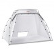 Buy Portable Paint Tent 228x158x158cm Foldable Spray Paint Booth Oxford 210D Painting Tent with Disposable Film for Large Size Furniture DIY Painting Station