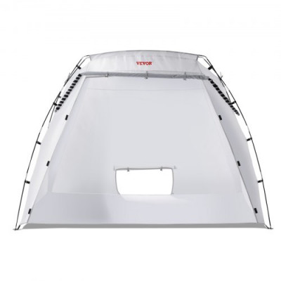 Carpa de Pintura Portátil 228x158x158 cm Cabina de Pintura en Aerosol Plegable Oxford 210D Tienda de Pintura con Película Desechable para Muebles de Gran Tamaño Bricolaje de Estación de Pintura