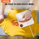 Buy Portable Heat Press Machine 22.8x22.8cm for DIY T-Shirts Portable Heat Press Machine 670W Heat Transfer Press Temperature 40-205°C for Home DIY Use