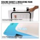 Buy 23.7L Portable Hard Cooler 20-25 Cans LLDPE Foam Insulated Airtight Plastic Cooler Box for Keeping Food Drinks Cold for Hiking Picnic Camping Travel, 50x35x39cm