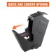 Comprar Pistola Caja Fuerte de Seguridad Acero, con 2 Llaves y Cerradura de Combinación, Caja de Almacenamiento de Pistola con Teclado Digital, Caja de Arma Portátil con 2 Llaves 3,3 kg Resistente