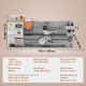 Buy Mini Metal Lathe, 7" x 16", 800W Benchtop Precision Lathe, 150-2500 RPM Continuously Variable Speed, with 3.9" 3-Jaw Tool Box for Processing Precision Parts