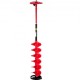 Comprar - Taladro para hielo, broca de nailon para hielo, adaptador de taladro de 8 x 39 pulgadas, pesca en hielo, color rojo