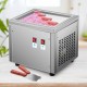 Buy Rolled Ice Cream Maker 280W Yogurt Ice Cream Machine 34x30x31 cm Ice Cream Maker, Food Grade 304 Stainless Steel Body with 2 Scoops for Bars, Cafes