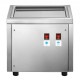 Buy Rolled Ice Cream Maker 280W Yogurt Ice Cream Machine 34x30x31 cm Ice Cream Maker, Food Grade 304 Stainless Steel Body with 2 Scoops for Bars, Cafes