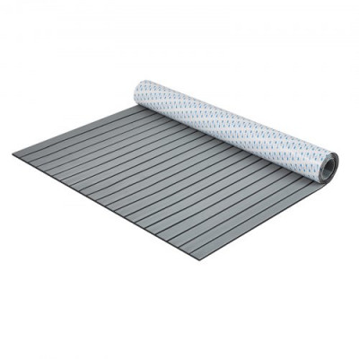 VEVOR Suelo de espuma EVA para barcos, 2400x1160x6 mm, suelo autoadhesivo antideslizante para terrazas, 27840 pulgadas cuadradas, alfombrilla marina para barcos, yates, pontones, cubiertas de kayak