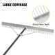 Buy Weed Rake with 260cm Handle Aluminum Garden Rake Universal Rake with Folding Head 90 x 18cm Hand Rake with 15m Rope for Lake Pond Pool Beach