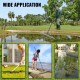 Buy Weed Rake with 260cm Handle Aluminum Garden Rake Universal Rake with Folding Head 90 x 18cm Hand Rake with 15m Rope for Lake Pond Pool Beach