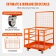 Buy Forklift Safety Cage 114.3x109.2cm Work Platform 1400LBS