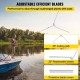 Buy Aquatic Weed Rake Cutting Area 75cm Grass Rake Rope 10m V-Shaped Plant Cutting Tool Steel Blade