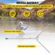 Buy Aquatic Weed Rake Cutting Area 75cm Grass Rake Rope 10m V-Shaped Plant Cutting Tool Steel Blade