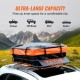 Buy Roof Rack with Waterproof Carry Bag 1305x915x127mm Universal Cargo Carrier Max Load 90.7kg for Transporting Gear, Luggage, Bikes SUV, Trucks