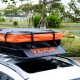 Buy Roof Rack with Waterproof Carry Bag 1305x915x127mm Universal Cargo Carrier Max Load 90.7kg for Transporting Gear, Luggage, Bikes SUV, Trucks