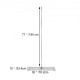 Buy Lawn Leveling Rake 76.2 x 25.4 cm Golf Garden Lawn Leveler Stainless Steel Lawn Leveler Tool with Pole 195 cm Rake for Leveling Lawn Yard