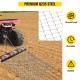 Buy Lawn Leveling Rake 1.2 x 1.5m Lawn Leveler Q235 Steel 2.2m Chain Drag Harrow with Tray Leveling Tool for Gravel Paths Playgrounds Terraces