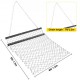 Buy Lawn Leveling Rake 1.2 x 1.5m Lawn Leveler Q235 Steel 2.2m Chain Drag Harrow with Tray Leveling Tool for Gravel Paths Playgrounds Terraces