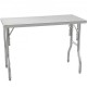 Buy Preparation Table Kitchen Work Table 1220 x 610 x 850 mm Stainless Steel Work Table 300 kg Capacity Stainless Steel Table