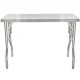 Buy Preparation Table Kitchen Work Table 1220 x 610 x 850 mm Stainless Steel Work Table 300 kg Capacity Stainless Steel Table