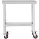 Buy Work Table Stainless Steel Food Preparation Table 76.2 x 30.5 x 86.4cm Professional Kitchen Table Load 100kg Work Table