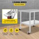 Buy Work Table Food Preparation Table Stainless Steel 90 x 76 x 5.5 cm Professional Kitchen Table Load 100 kg Work Table