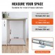 Buy Sliding Trash Can Rack (Not Included) Iron Frame Removable Trash Can Rack Sliding Rail 16kg Load Removable Trash Can Under Cabinet for Kitchen