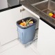 Buy Sliding Trash Can Rack (Not Included) Iron Frame Removable Trash Can Rack Sliding Rail 16kg Load Removable Trash Can Under Cabinet for Kitchen