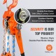 Buy Manual Lever Chain Hoist 2.8m Lift Steel Ratchet Hoist 6T Capacity Lever Hoist 360° Rotation Hook with Double Ratchet Brake for Garage