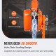 Buy Manual Lever Chain Hoist 2.8m Lift Steel Ratchet Hoist 6T Capacity Lever Hoist 360° Rotation Hook with Double Ratchet Brake for Garage