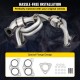 Buy Exhaust Manifold Gasket Bolt-On Stainless Steel High Flow Exhaust Catalytic Converter & Flange to Flange Direct-Fit Exhaust System for Subaru 2005-2010 & Saab 9-2X 2006 2.5L