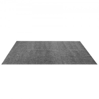 VEVOR Alfombrilla para Suelo de Garaje 2235,2x6096 mm Alfombrilla Protectora Antideslizante Impermeable Agua Barro Aceite para Coche con Respaldo de TPE Antifugas Fácil de Limpiar Corte, Varios Usos