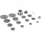 Buy Mini Gear T30-T60 CJ0618 17pcs Widely Used in Milling Machines Gear Shapers Drilling Machines Hobbing Machines with Milling Cutter