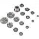 Buy Mini Gear T30-T60 CJ0618 17pcs Widely Used in Milling Machines Gear Shapers Drilling Machines Hobbing Machines with Milling Cutter