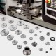 Koop Metalen draaibanktandwielen, set van 27 stuks Metalen draaibanktandwielen voor mini draaibanken en freesmachines Minimodel CJ0618 Gereedschapsmetalen tandwielen met hoge precisie Eenvoudig te installeren