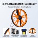 Buy Wheel Odometer for Distance Measurement 317.5mm Wheel Diameter Topometer Distance Measurement 104-71cm Telescopic Handle 99999.9ft/m Measuring Range Electronic Counter