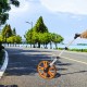 Buy Wheel Odometer for Distance Measurement 317.5mm Wheel Diameter Topometer Distance Measurement 104-71cm Telescopic Handle 99999.9ft/m Measuring Range Electronic Counter