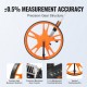 Buy Wheel Odometer for Distance Measurement 317.5mm Wheel Diameter Topometer Distance Measurement 100-40cm Telescopic Handle 99999.9ft Measuring Range with Backpack for Roads