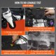 Buy Fuel Leak Detector 15L/min Flow EVAP Fuel Pipe System Smoke Machine Tester Leak Testing Machine 15PSI for Car Motorcycle Truck