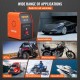 Buy Fuel Leak Detector 15L/min Flow EVAP Fuel Pipe System Smoke Machine Tester Leak Testing Machine 15PSI for Car Motorcycle Truck