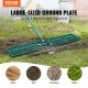 Kaufen Sie ​1219 x 254 mm Rasen-Nivellierrechen, Stahlgriff, 1981 mm Grundplatte, robuster Boden-Nivellierrechen aus Aluminiumlegierung für Rasen, Golf, Terrasse, Gartenfelder