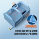 Buy Inflatable Paint Booth 4 x 2.95 x 2.75m Inflatable Car Paint Tent in 210D Oxford with Filtration System 900W Blowers Painting Work Station Garage Workshop