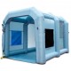 Cabina de Pintura Inflable 4 x 2,95 x 2,75 m Carpa Hinchable de Pintura de Coches en Oxford 210D con Sistema de Filtración Sopladores 900 W Estación de Trabajo de Pintura Taller de Garaje