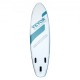 VEVOR Tabla de Paddle Surf Inflable, 3048 x 838,2 x 152,4 mm Tabla de Paddle SUP de PVC con Accesorios para Tabla, Bolsa para teléfono, Bomba, Remo y Kit de reparación, Mochila, Juego de Remo Azul