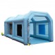 Cabina de Pintura Inflable 6 x 3  x 2,5 m Carpa Hinchable de Pintura de Coches en Oxford 210D con Sistema de Filtración 2 Sopladores 480W + 750W Estación de Trabajo de Pintura Taller de Garaje