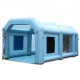 Buy Inflatable Paint Booth 6 x 3 x 2.5m Inflatable Car Paint Tent in 210D Oxford with Filtration System 2 Blowers 480W + 750W Painting Work Station Garage Workshop