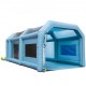 Buy Inflatable Paint Booth 7 x 4 x 2.75m Inflatable Car Paint Tent in 210D Oxford with Filtration System 2 Blowers 480W + 750W Painting Work Station Garage Workshop