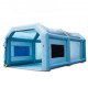 Cabina de Pintura Inflable 7 x 4 x 2,75 m Carpa Hinchable de Pintura de Coches en Oxford 210D con Sistema de Filtración 2 Sopladores 480W + 750W Estación de Trabajo de Pintura Taller de Garaje