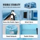 Buy Inflatable Paint Booth 10 x 6 x 4m Inflatable Car Painting Tent in 210D Oxford with Filtration System 2 Blowers 950W + 1100W Painting Work Station Garage Workshop